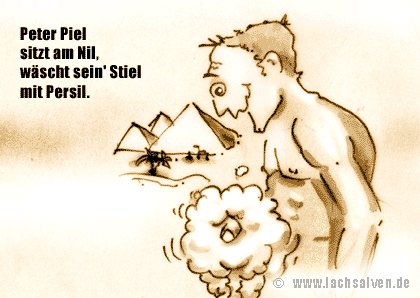 Witzbild: Stiel Persil Nil