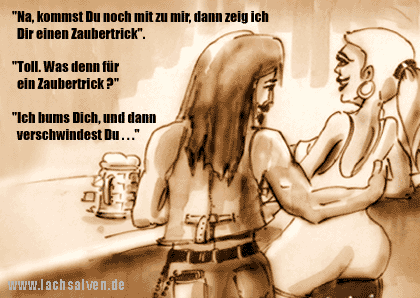Witzbild: Zaubertrick Bar